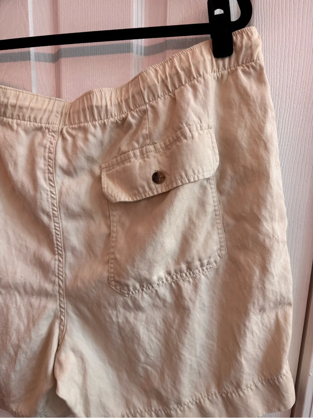BANANA REPUBLIC Mens Tan Drawstring Shorts Size XL